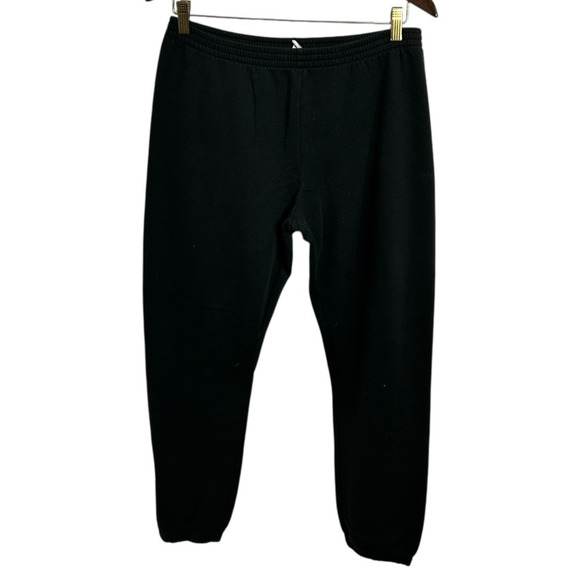 Victoria's Secret Black Joggers Sz M Sweatpants 26" Inseam Lounge Athletic Pant - Picture 2 of 6